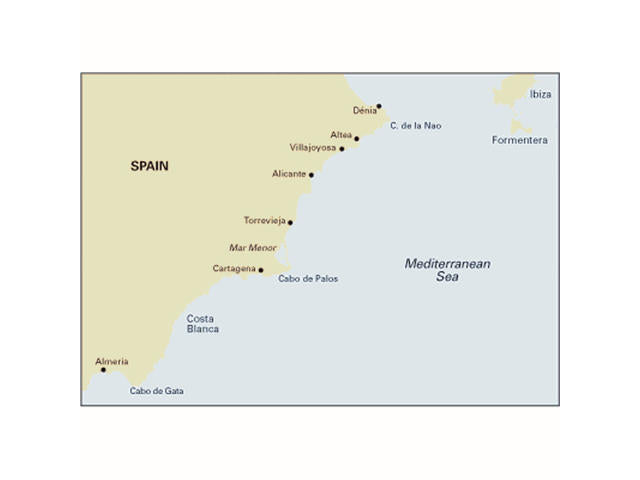 Imray M12 Cabo de Gata to Denia & Ibiza