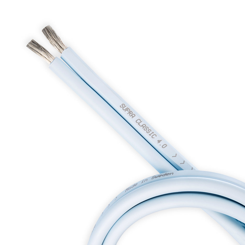 Supra Cables Classic 2x4.0 mm² luidprekerkabel blauw (prijs per meter)
