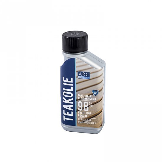 ARC Teak Oil Plus voor onderhoud van uw teakproducten