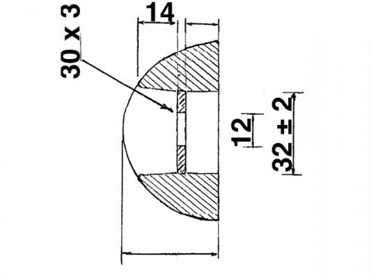 Plastimo Opschroef Anode 1,2 kg zout water verstelbaar 200x65x35 mm