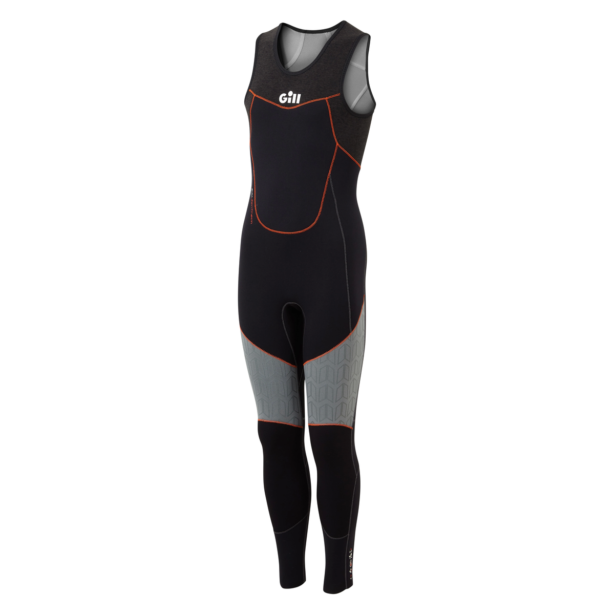 Gill Zentherm Skiff Suit 3 mm long john wetsuit zwart junior