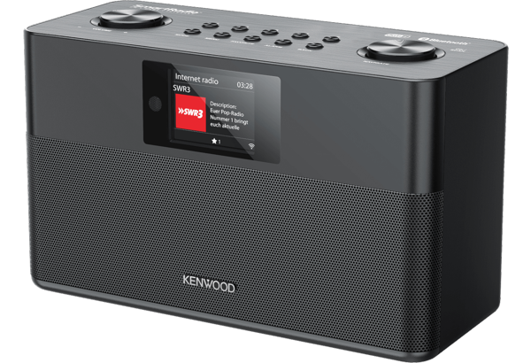 Kenwood CR-ST100S-B compacte smart tafelradio