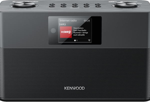Kenwood CR-ST100S-B compacte smart tafelradio