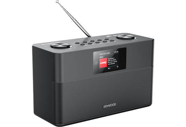 Kenwood CR-ST100S-B compacte smart tafelradio