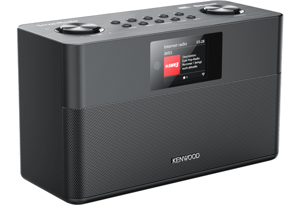 Kenwood CR-ST100S-B compacte smart tafelradio