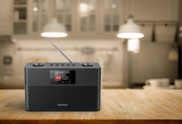 Kenwood CR-ST100S-B compacte smart tafelradio