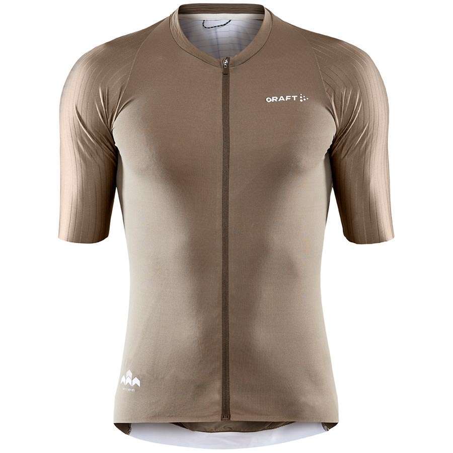 Craft Pro Aero Jersey fietsshirt korte mouwen bruin heren