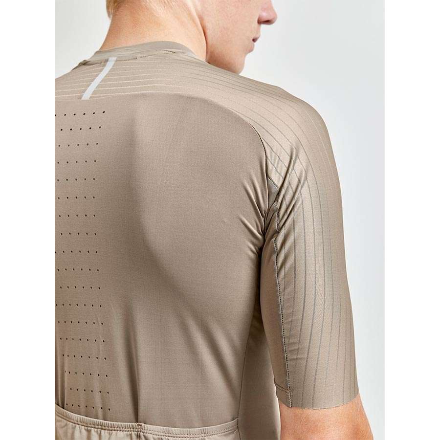Craft Pro Aero Jersey fietsshirt korte mouwen bruin heren
