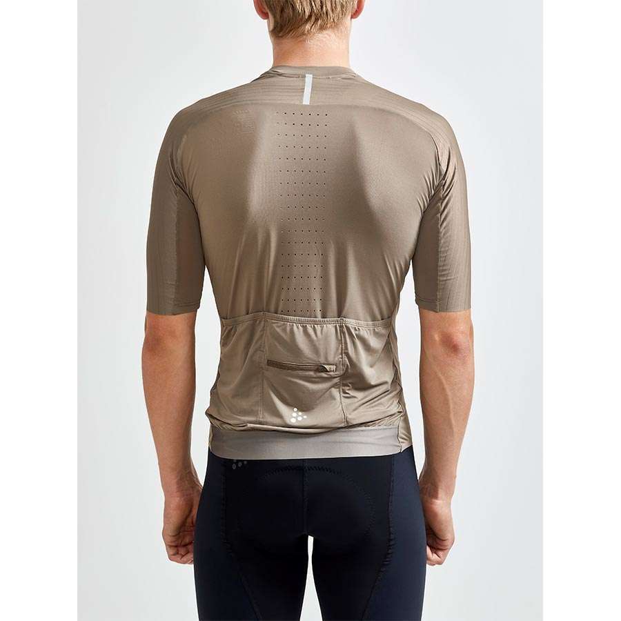 Craft Pro Aero Jersey fietsshirt korte mouwen bruin heren