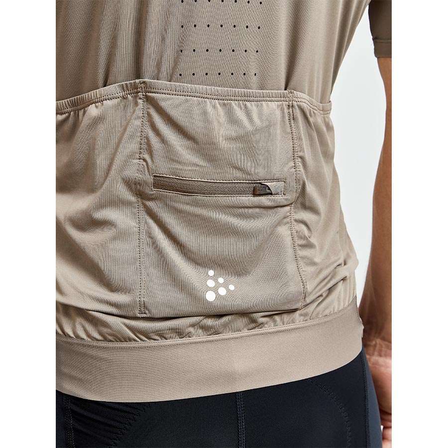 Craft Pro Aero Jersey fietsshirt korte mouwen bruin heren