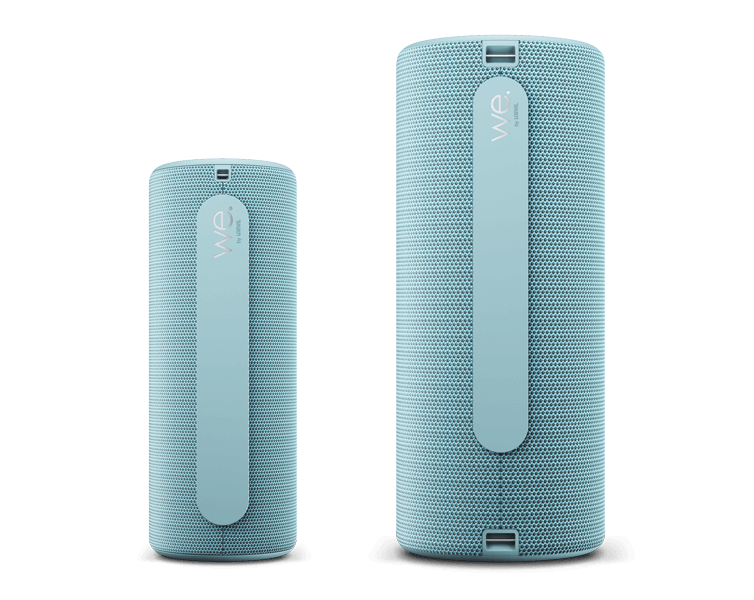 We. By Loewe HEAR 2 aqua blue Bluetooth speaker