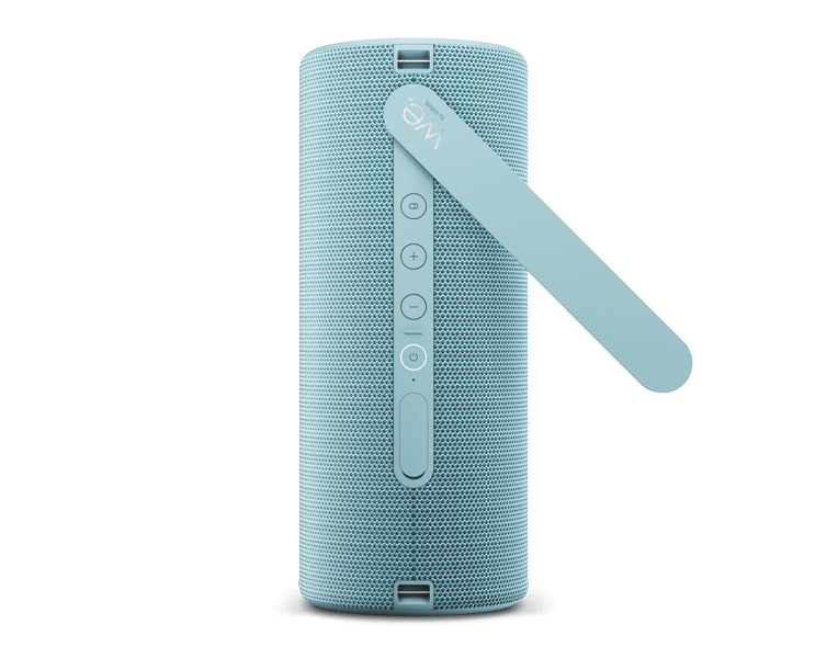 We. By Loewe HEAR 2 aqua blue Bluetooth speaker