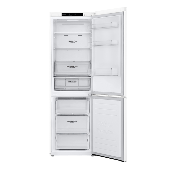 LG GBB61SWGGN 36dB, Pocket Handle, DoorCooling