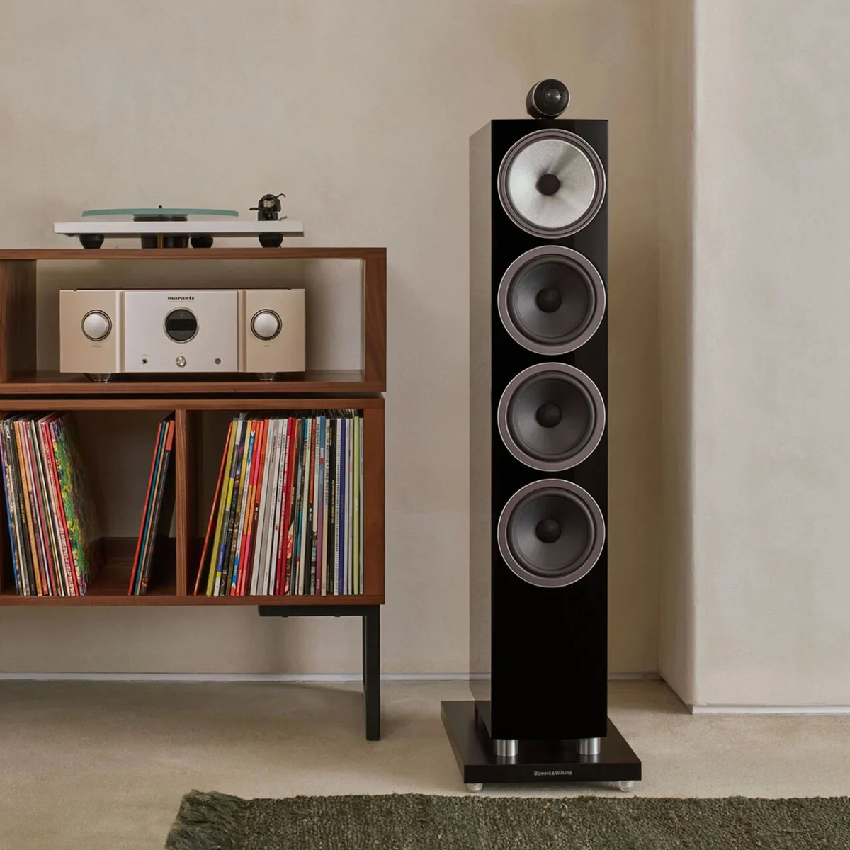 Bowers & Wilkins 702S3 zwart Topklasse luidspreker met 500,= inruilkorting, prijs per stuk