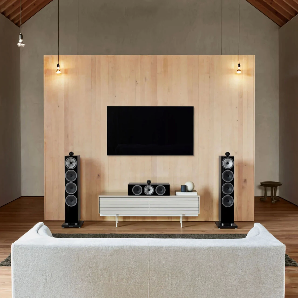 Bowers & Wilkins 702S3 zwart Topklasse luidspreker met 500,= inruilkorting, prijs per stuk