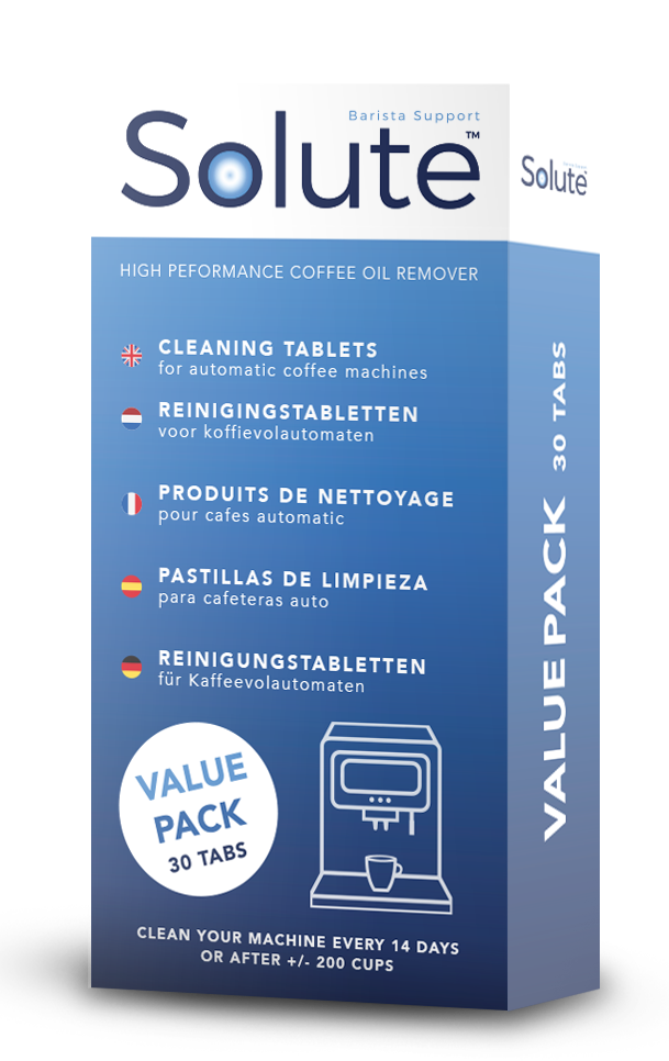 Solute reinigingstabletten 30 tabs blister 1.6 g 18 mm