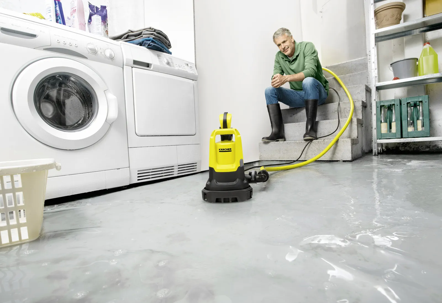 Karcher SP 16.000 DUAL voor schoon en vuil geschikt, 2 in 1, tot 1mm afzuiging