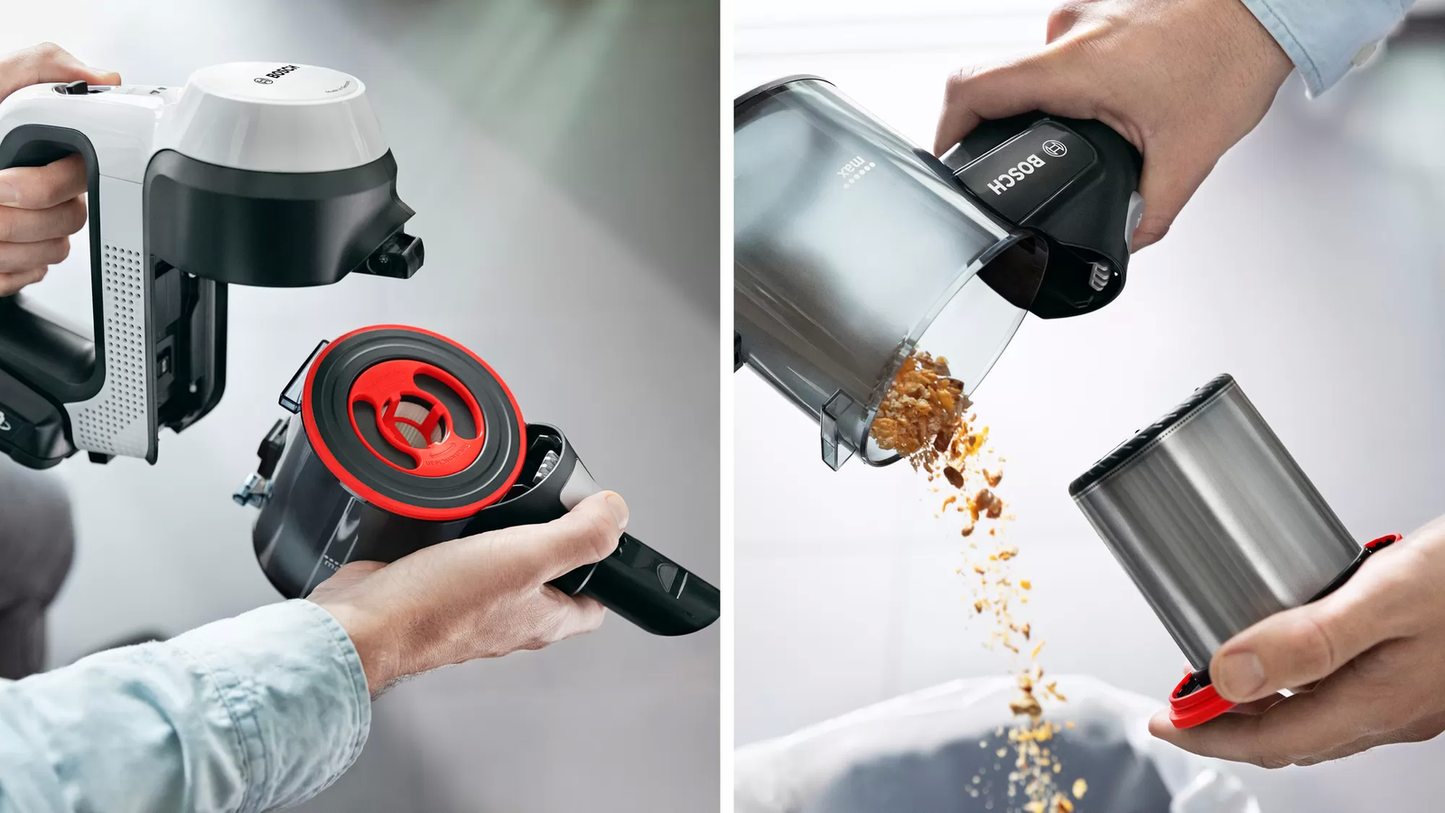 Bosch BCS711XXL Unlimited 7 Steelstofzuiger met Flextube en 50,= cashback via Bosch