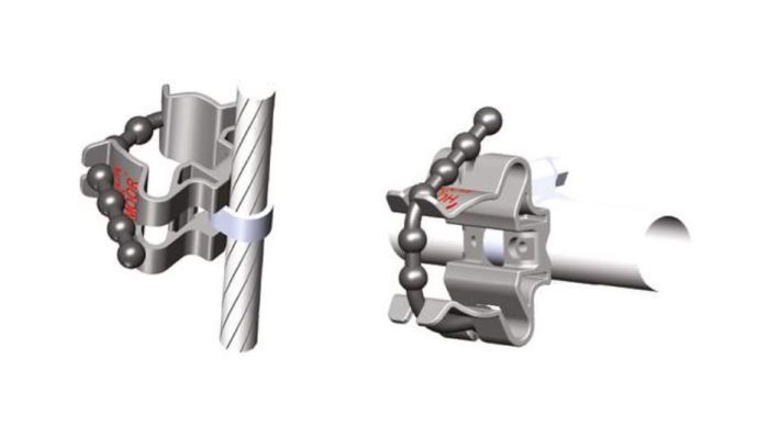 Hook & Moor Vario Montageclip voor telescopische pikhaak