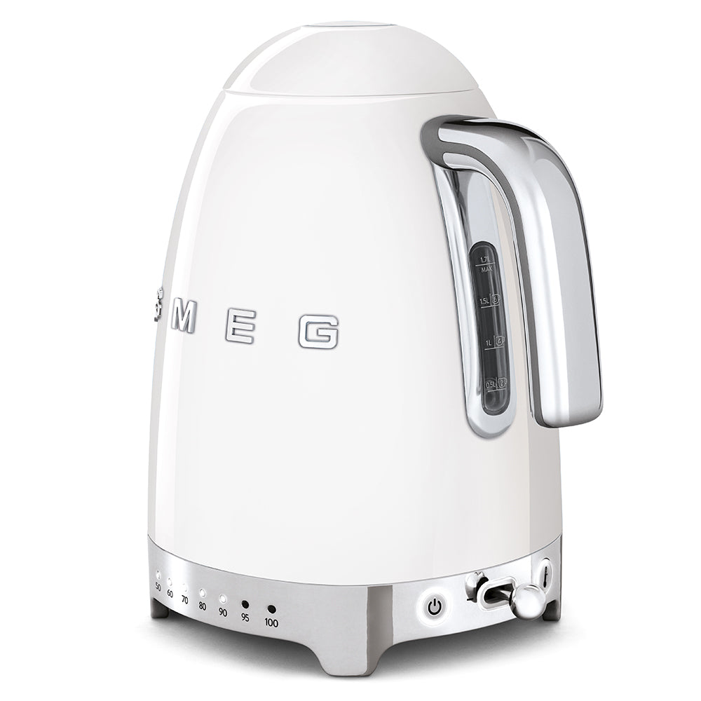 Smeg KLF04WHEU waterkoker 50 jaren model met instelbare temperatuur