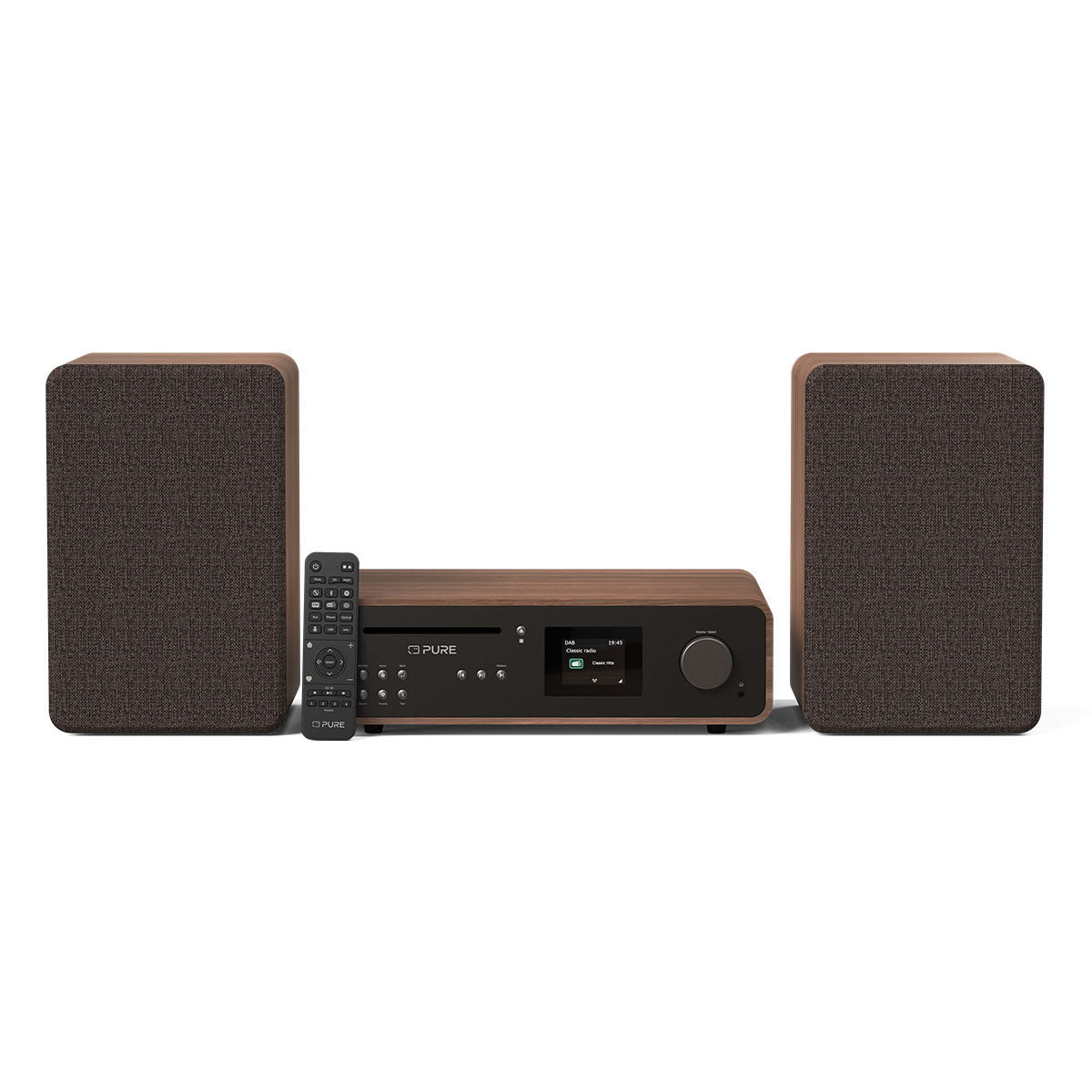 Pure ClassicStereo Coffezwart