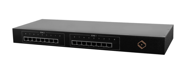 Silent Angel Bonn N16 LPS High End 2x 8-ports netwerkswitch voor audio verbetering