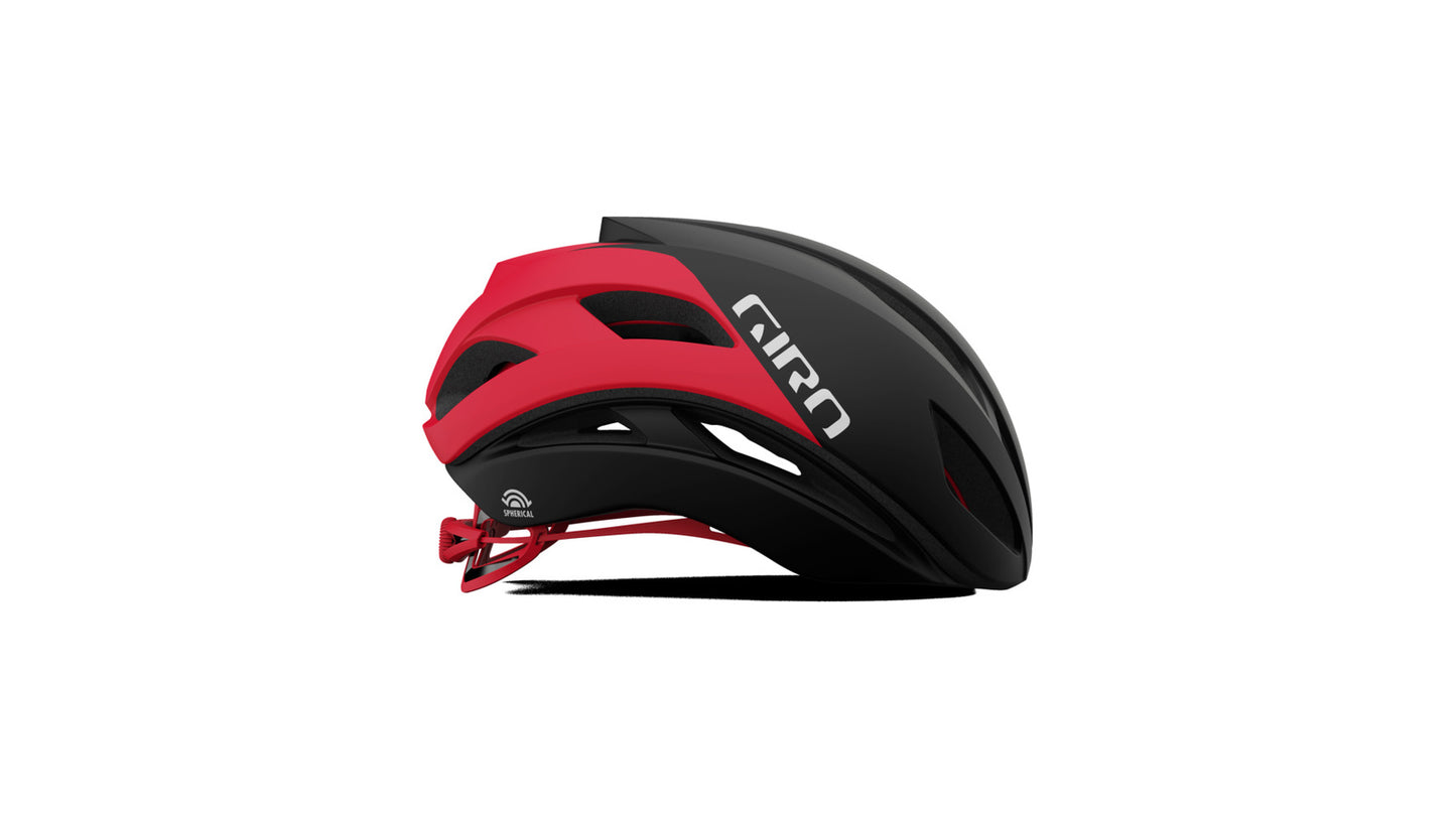 Giro Eclipse Spherical Mips race fietshelm zwart/rood