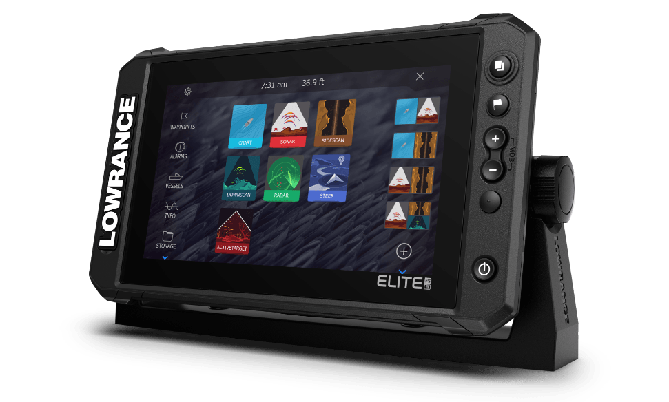Lowrance Elite FS 10 met transducer inclusief 250 euro Lowrance spring deal