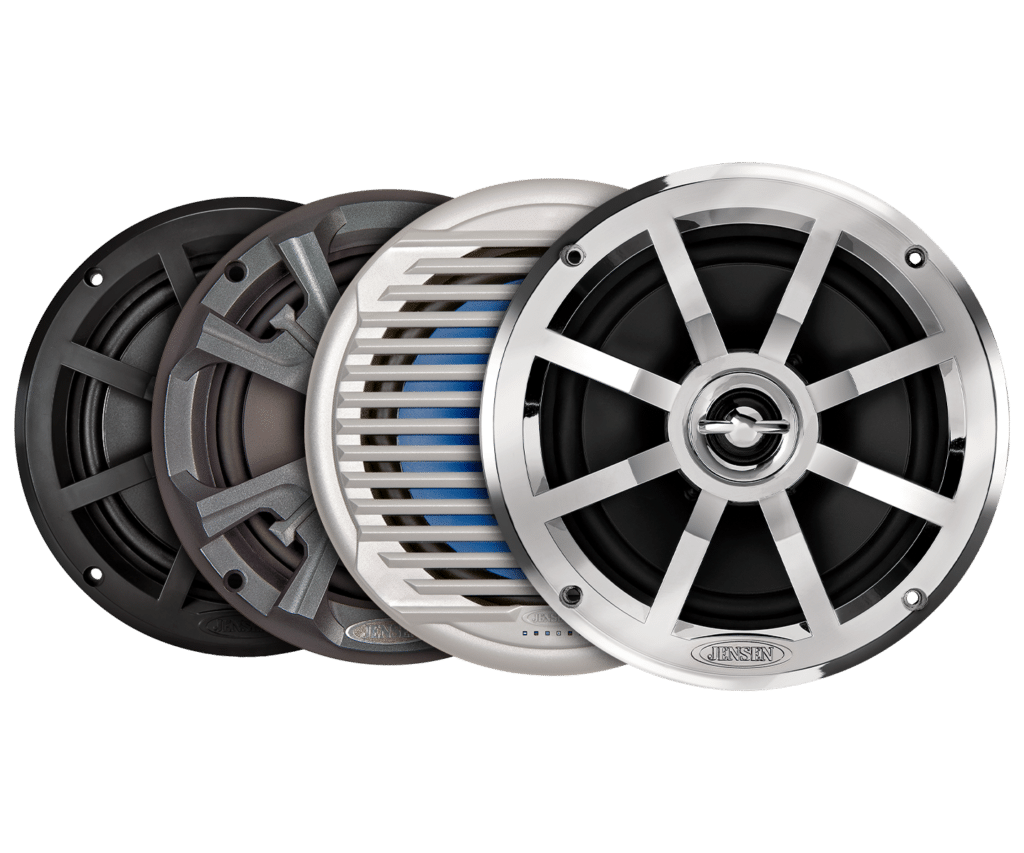 Jensen MSX60B MSX60B 75-watt marine luidsprekers (paar) zwart