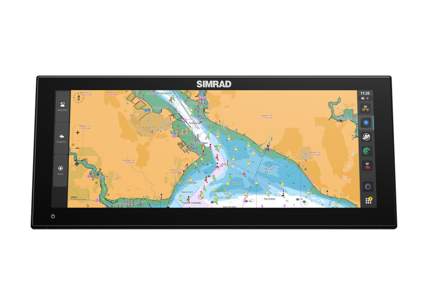 Simrad NSX 3015UW kaartplotter inclusief 400 euro Simrad spring deal voordeel
