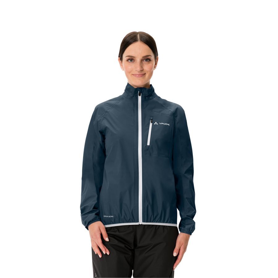 Vaude Drop III regenjack dames blauw