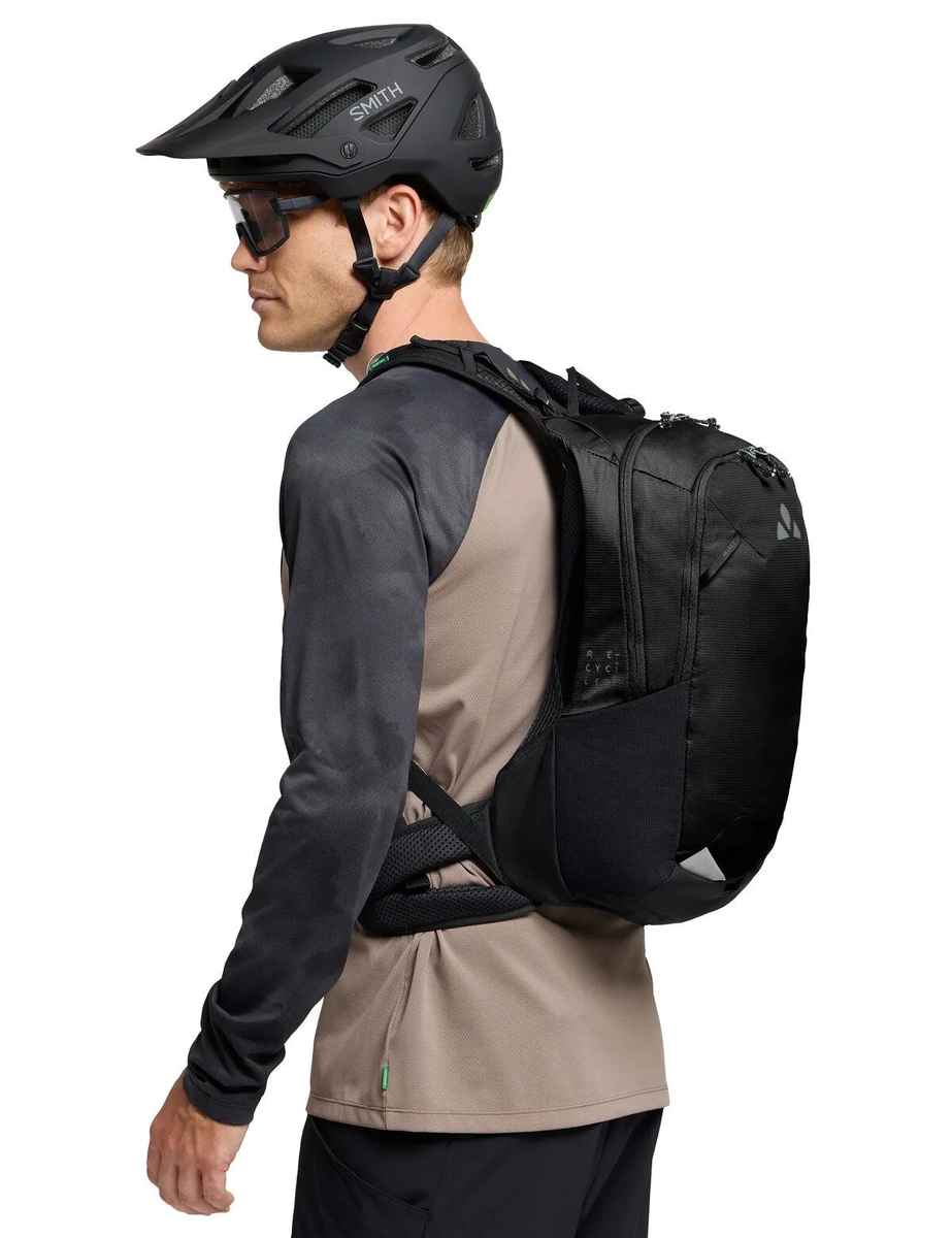 Vaude Trailvent 15 l mountainbike rugzak zwart