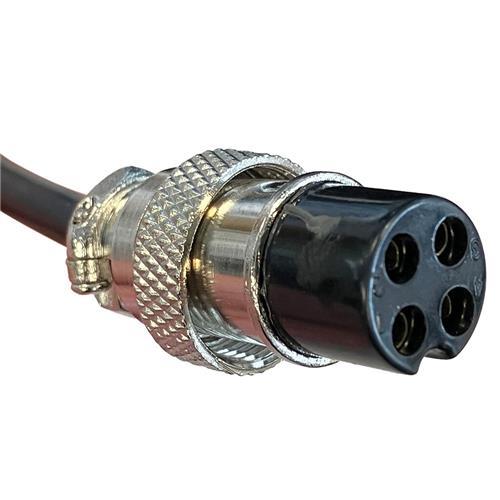 Hollex Dieptemeter 12/24 Volt met spiegeltransducer zwart