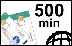 Iridium 600 Minuten Voucher 1 jaar validiteit