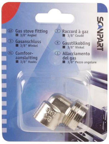 Scanpart Comfooraansluiting 3/8 IN haaks