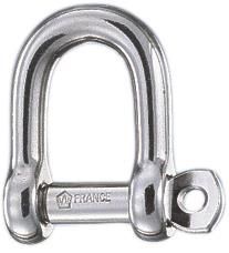 Wichard 1202 D-Sluiting 5 mm zelfborgend RVS