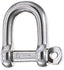 Wichard 1202 D-Sluiting 5 mm zelfborgend RVS
