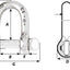 Wichard 1202 D-Sluiting 5 mm zelfborgend RVS