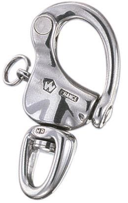 Wichard 2473 Snapsluiting met wartelend oog 70 mm HR RVS