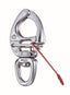 Wichard 2674 Snapsluiting quick release met wartelend oog 80 mm HR RVS