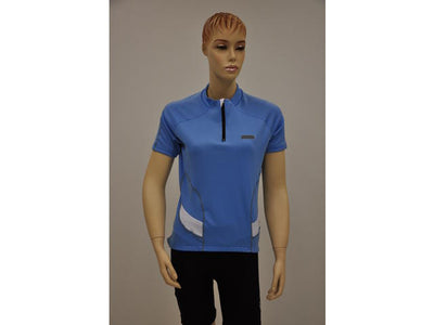 Shimano Performance fietsshirt korte mouwen blauw dames