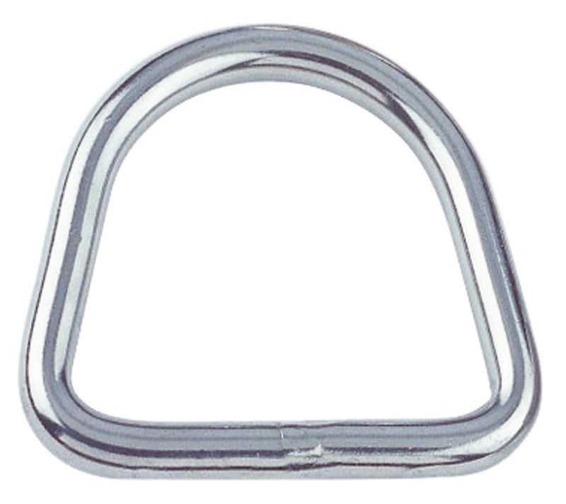 Marinetech D-Ring 3-15 mm Gelast en Gepolijst (2 stuks)