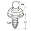 Marinetech Tenax schroef 4,2x16 zelftappende plaatschroef 5 stuks