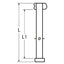 Marinetech Borstbout 10x35 mm met sleutel