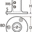 Marinetech Scepterpot 90° 25x71,0mm