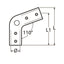 Marinetech 8565425 Railing Hoekconnector 110° 25mm