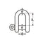 Marinetech D-Sluiting Kort 4mm