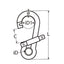 Marinetech 8294411 120 Karabijnhaak met Kous en Speciaalsluiting 11x120mm BL: 2.000kg