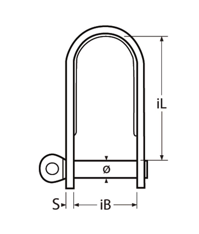 Marinetech Plaatsluiting Lang 5mm