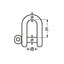 Marinetech D-Sluiting Borgbout 10mm BL:4.900kg